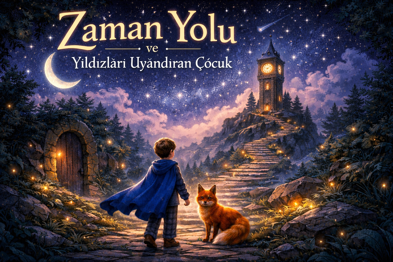 Zaman Yolu ve Yıldızları Uyandıran Çocuk