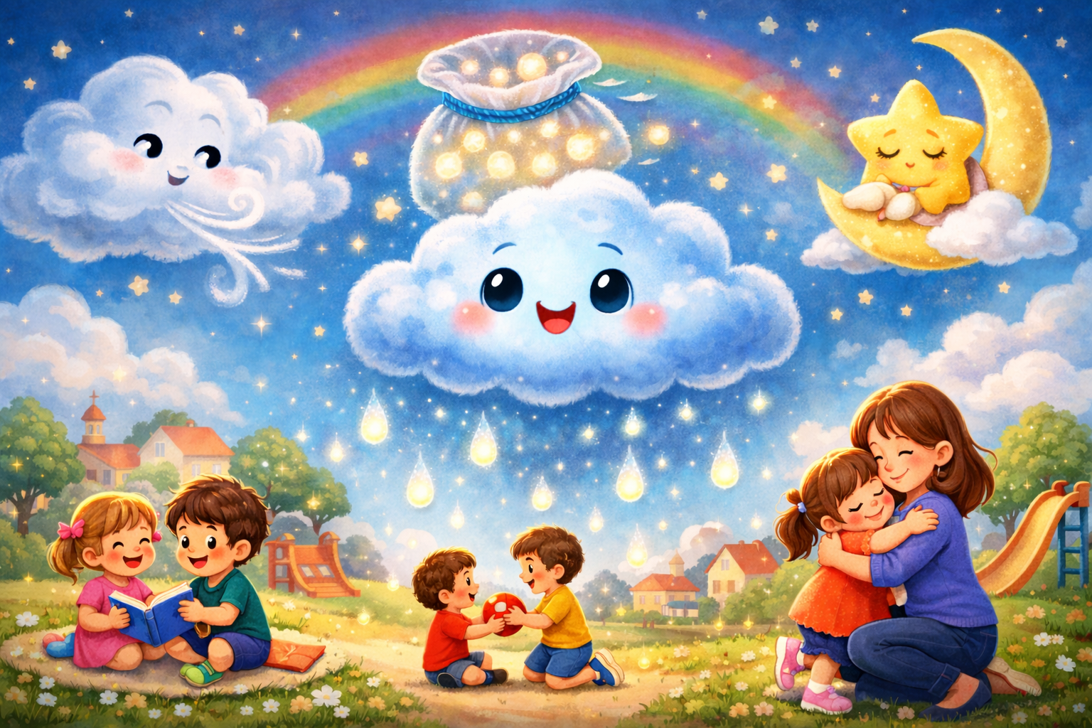 Minik Bulut Mavi ve Kayıp Gülüşler